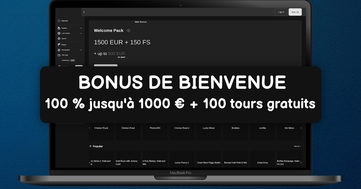 Starzino Casino welcome bonus