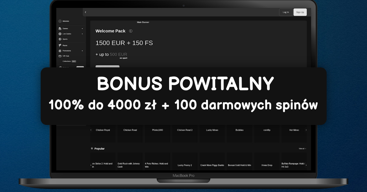 Starzino Casino welcome bonus