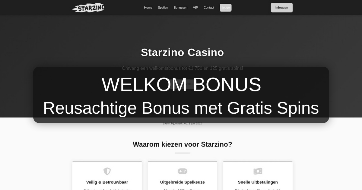 Starzino App Nederland